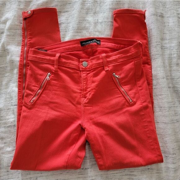 J Brand Limited Edition Red Jeans - Picture 2 of 6